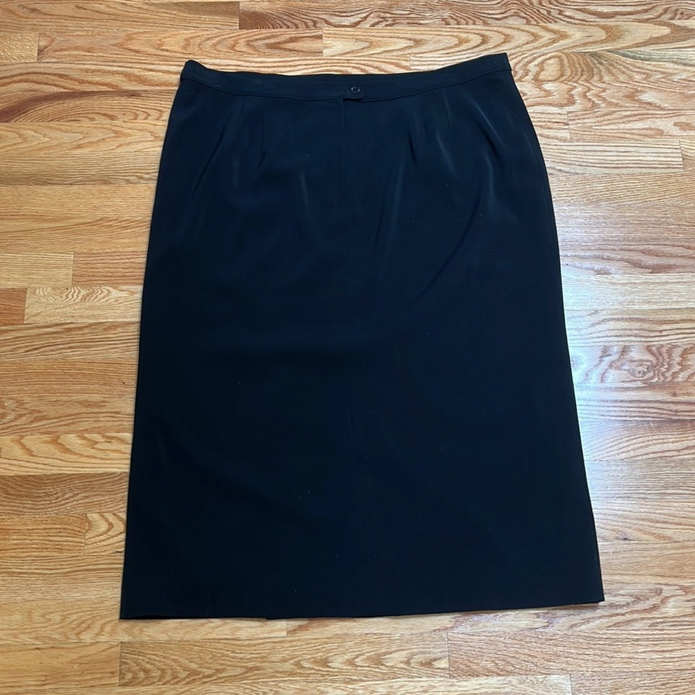 Marina Rinaldi black skirt Size 31