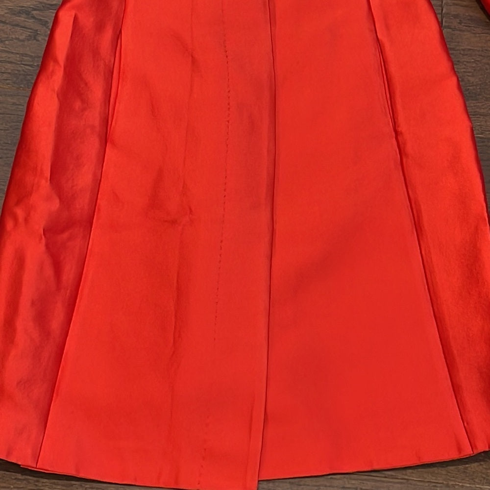 Armani Collection Women’s Red Long Jacket Size 40