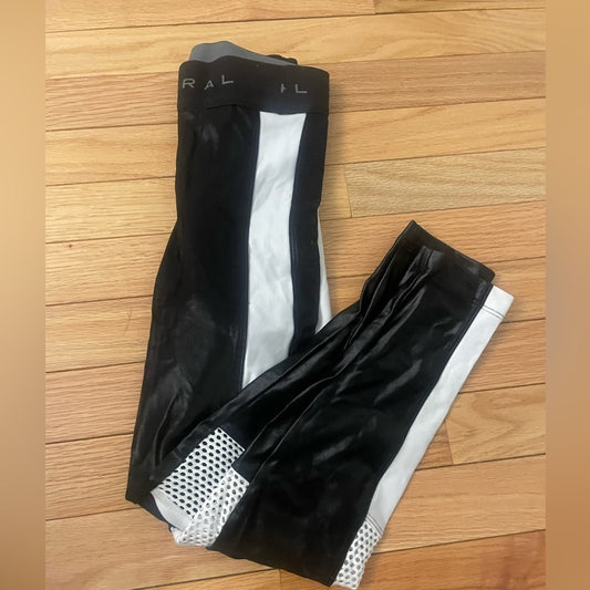 KORAL White and Black Leggings Size XS