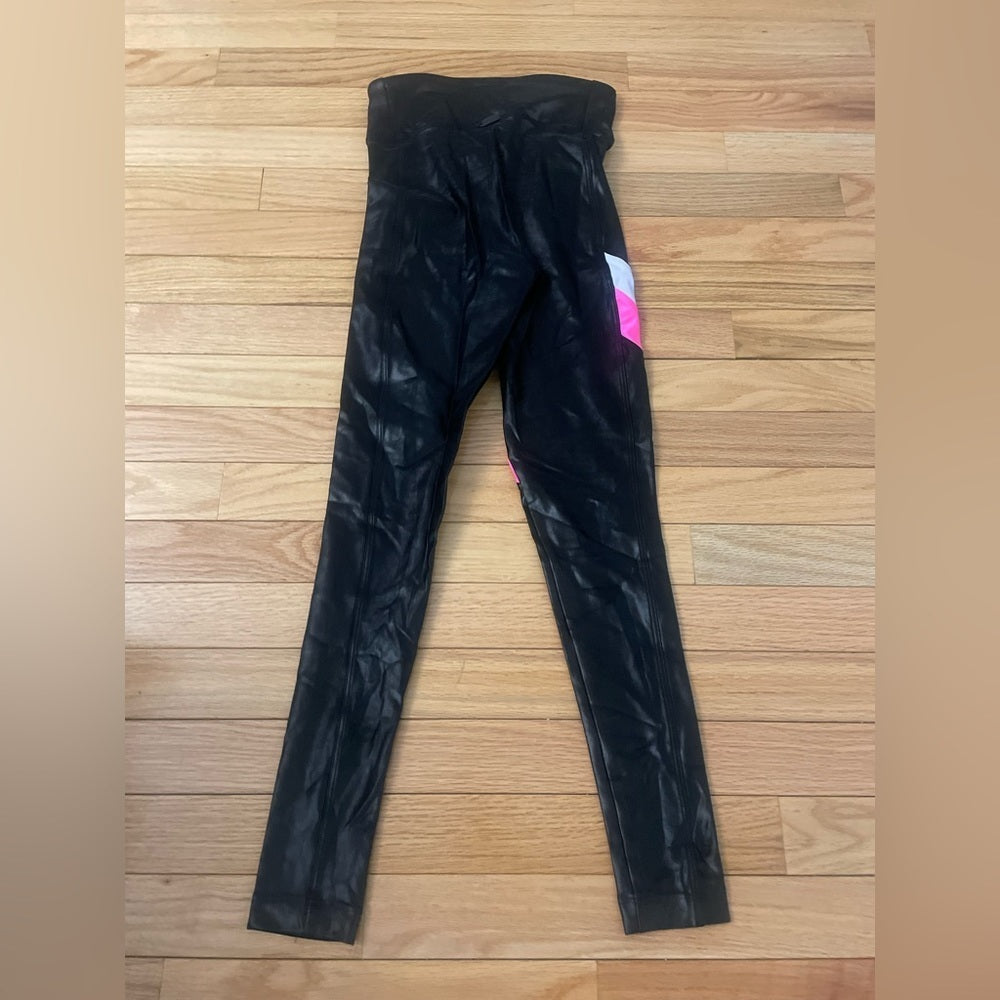 KORAL Black and Pink Leggings Size XS