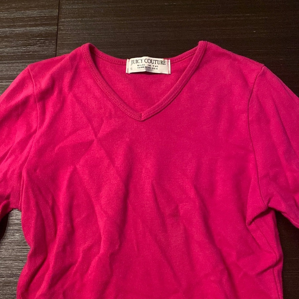 Juicy Couture Women’s Pink Long Sleeve Shirt