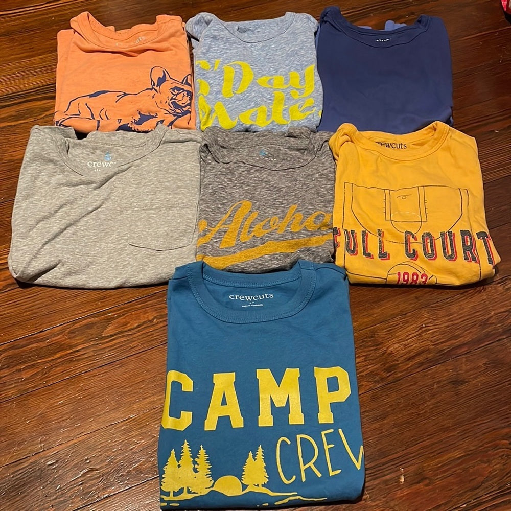 Crewcuts Kid’s T-Shirt Bundle Size S (6-7)