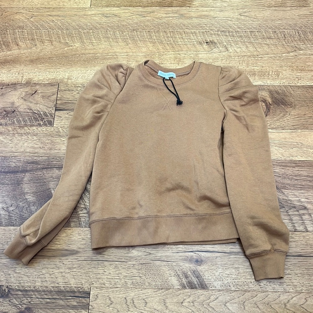 Rebecca Minkoff Women’s Brown Long Sleeve Sweatshirt Size XS