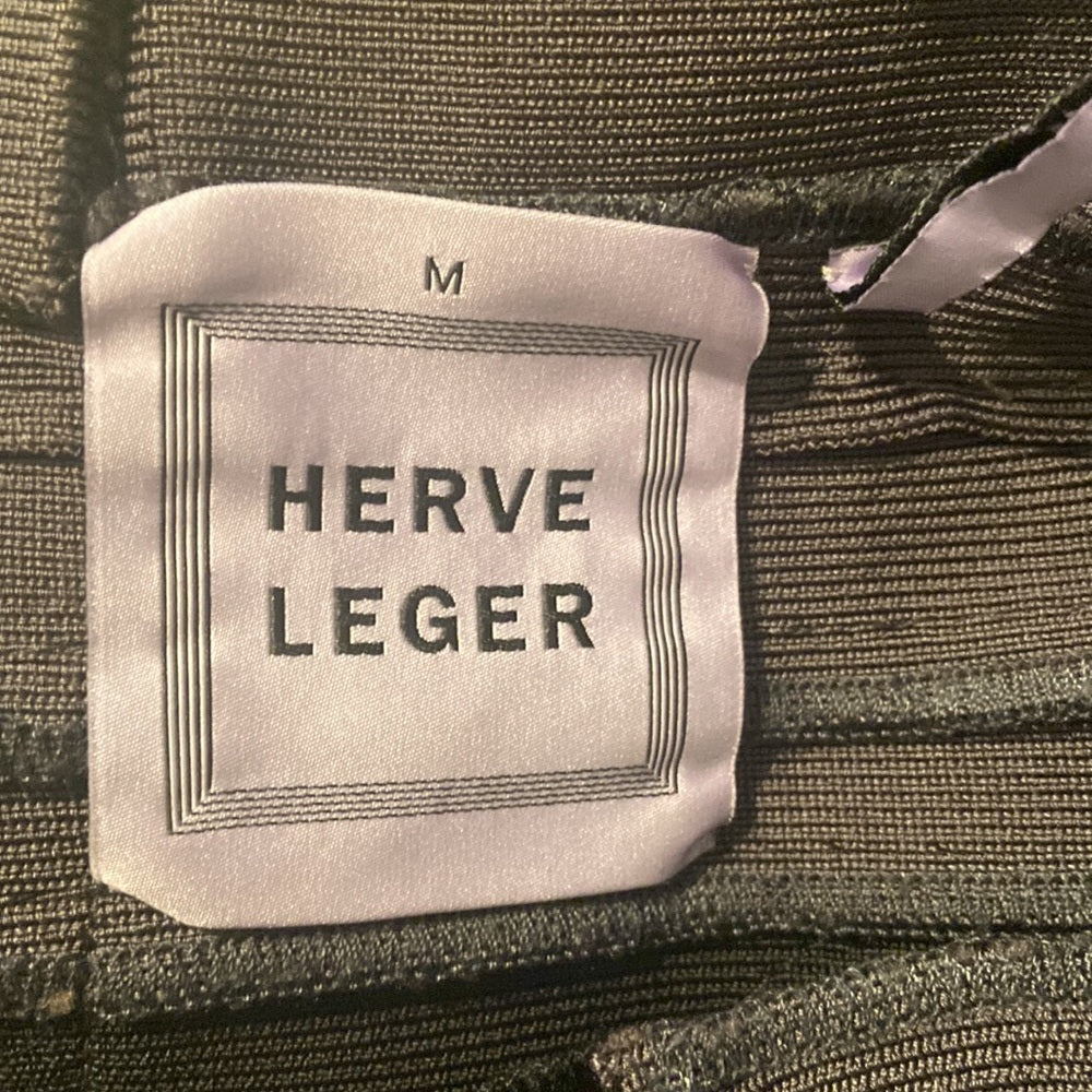 Women’s Herve Leger dress. Grey. Size M
