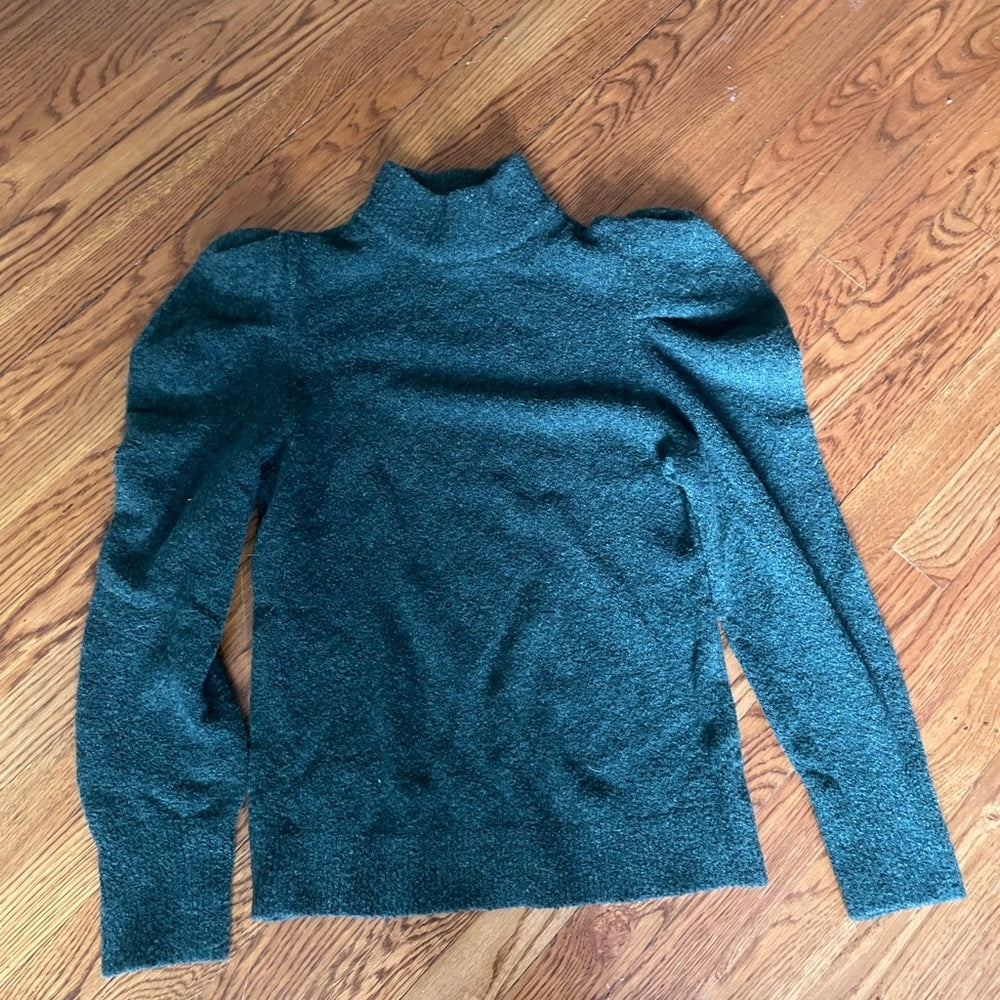Lini Green Turtle Neck Sweater Size Medium