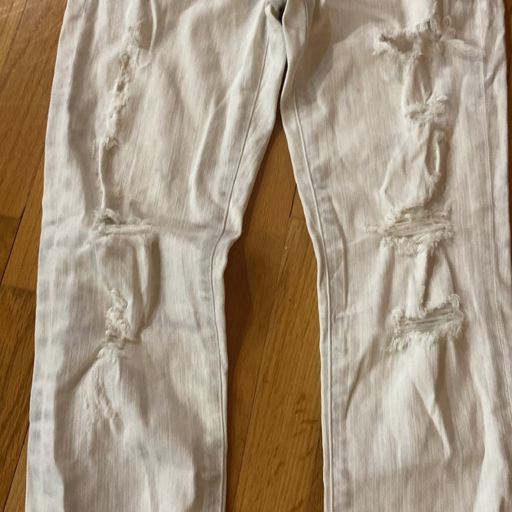 Women’s AG jeans. White washed blue. Size 27