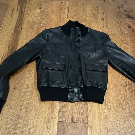 Claudie Pierlot Women’s Leather Jacket Size 1