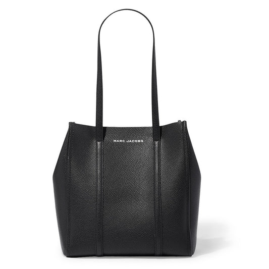 Marc Jacobs E-The Shopper Large Leather Black Tote