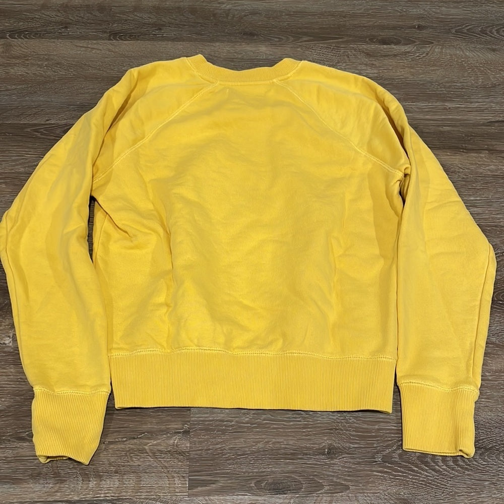 Spiritual Gangster Women’s Yellow Love Crewneck - XS