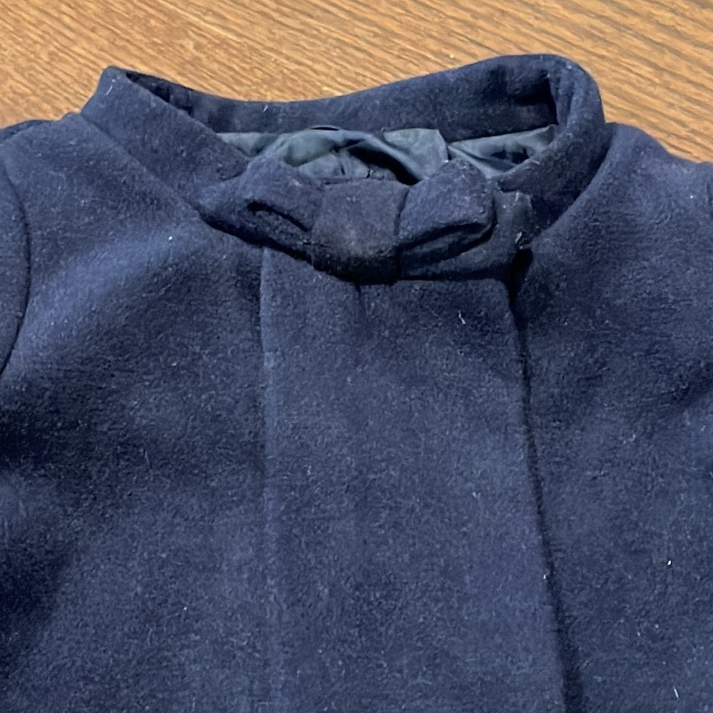 Gap Girls Navy Pea Coat Size 6-12 months