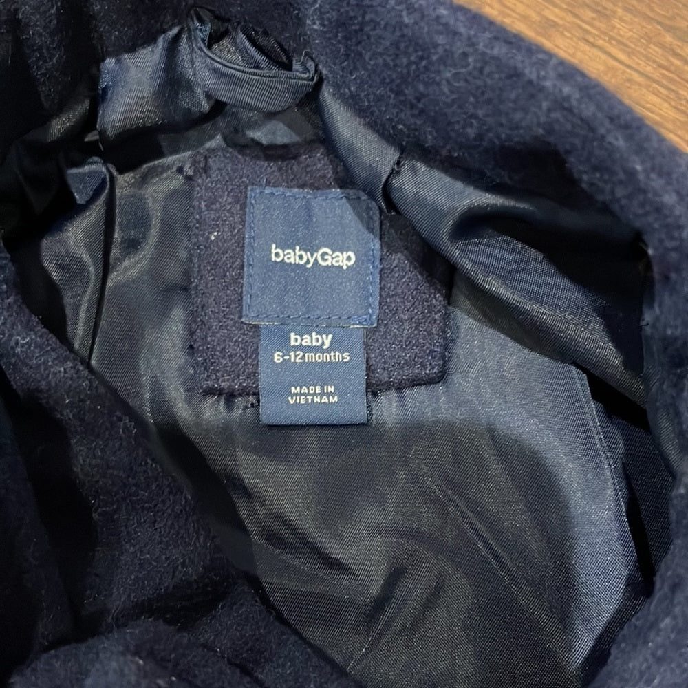 Gap Girls Navy Pea Coat Size 6-12 months