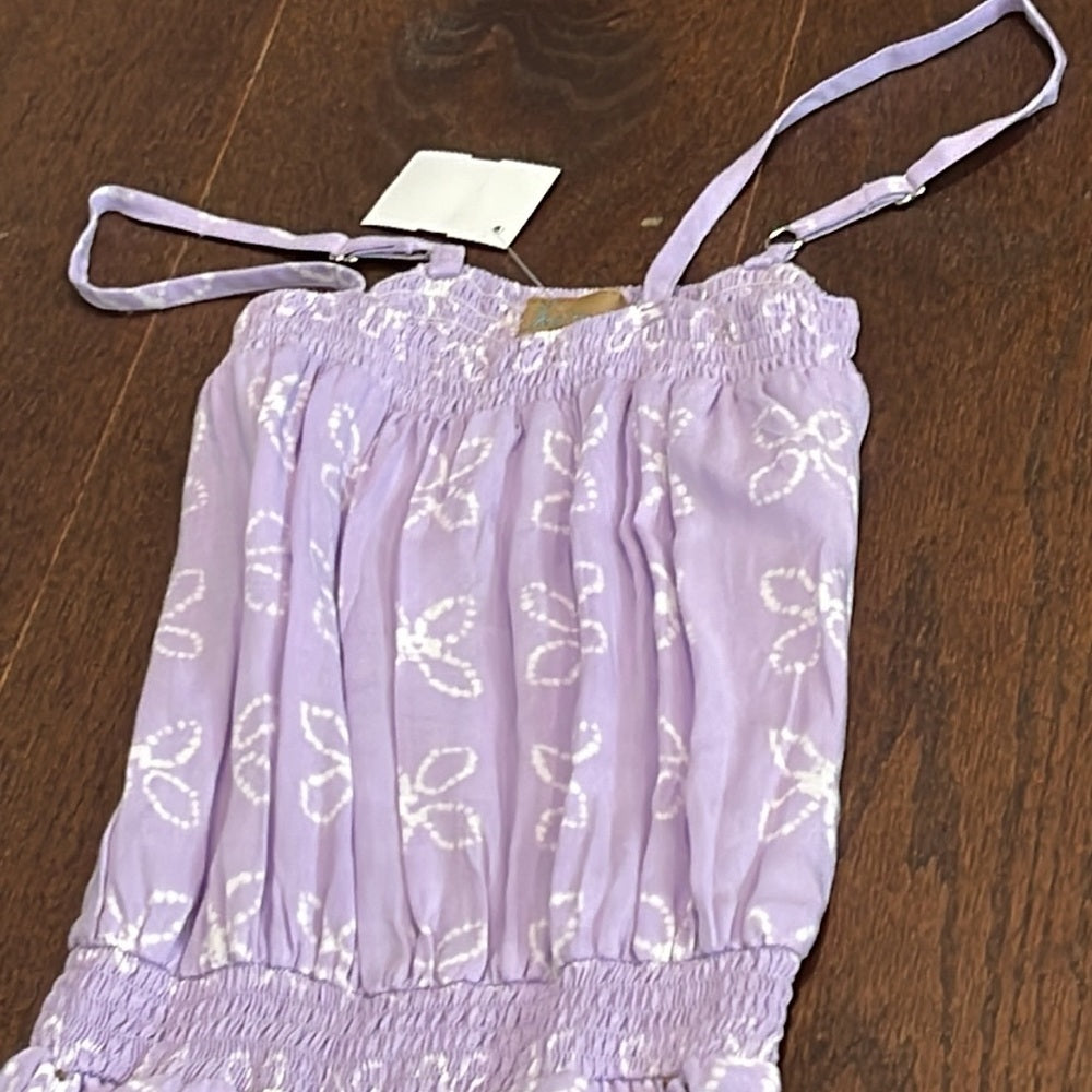 NWT Skemo Girls Lilac Romper Size 6/8