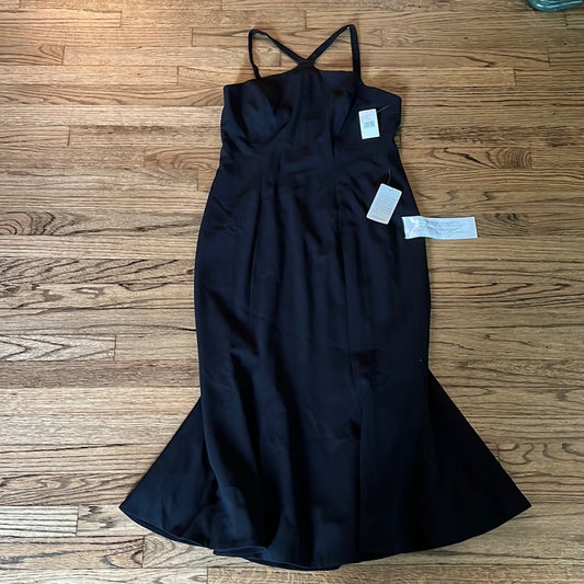 Dress the population black dress size XL