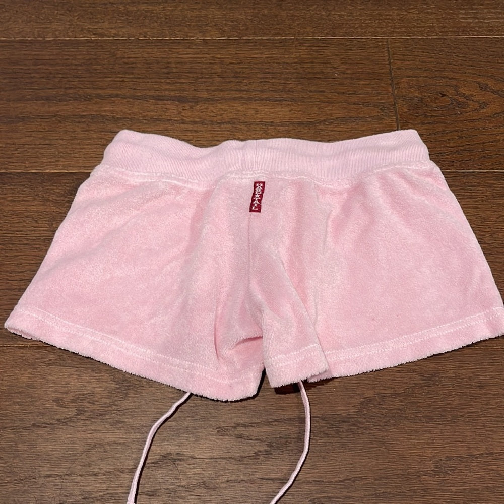 HARD Tails Girls Juniors Pink Shorts Size Small