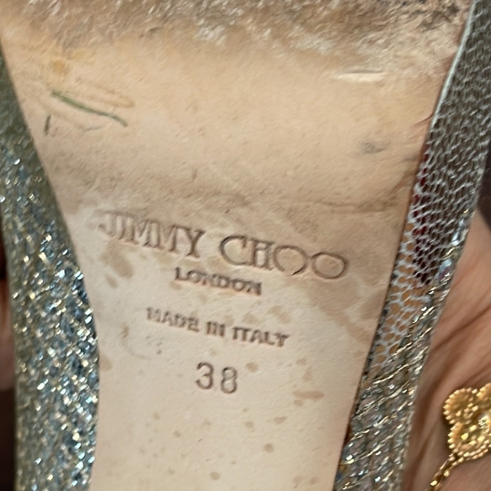Jimmy Choo Women’s Peep Toe Pumps Size 38/8