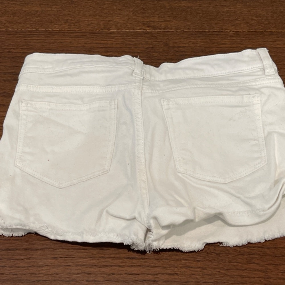 Dl 1961 Girls White Jean Shorts Size 16