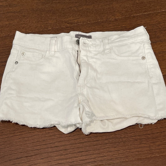 Dl 1961 Girls White Jean Shorts Size 16