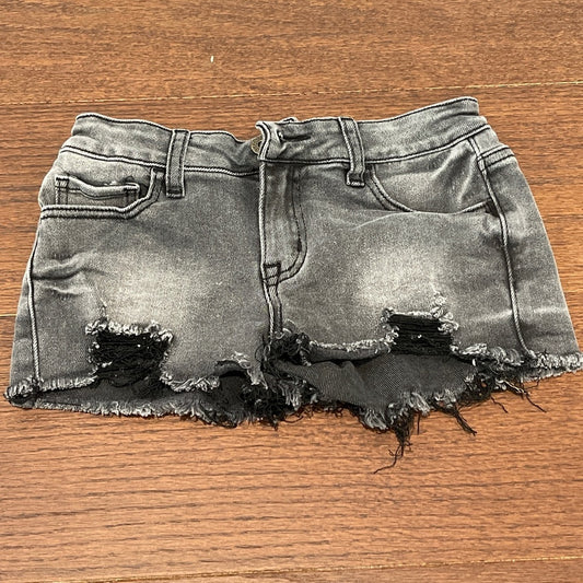 Contraband Black Girls Jean Shorts Size 16