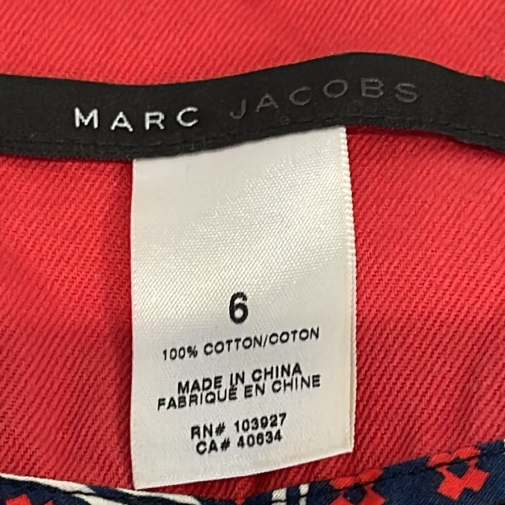 Marc Jacob’s Red Lightweight Blazer/Jacket Size 6