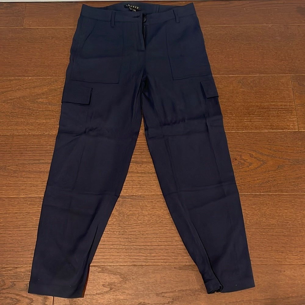 Theory Women’s Navy Dress Pants Size 2