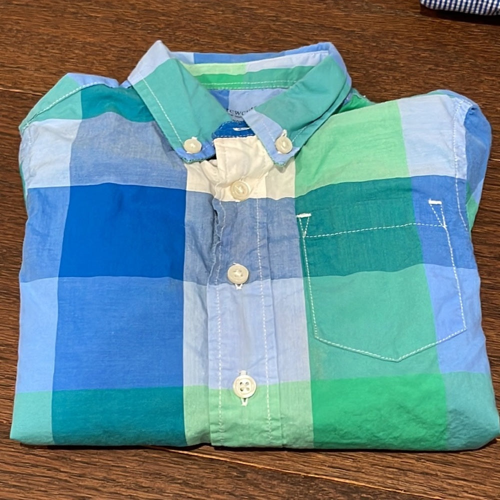 Boys Bundle of Long Sleeve Button Down Shirts Size 2