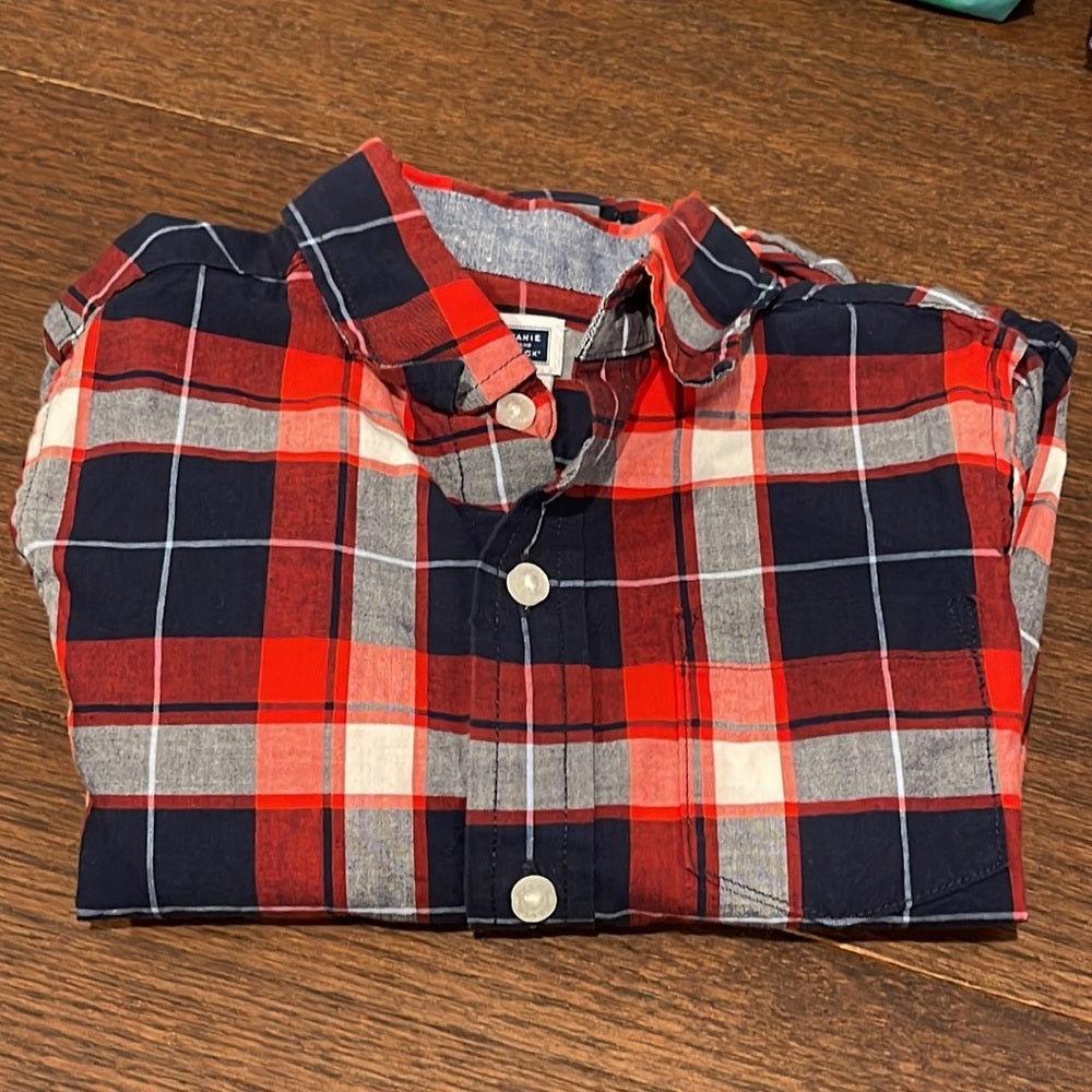 Boys Bundle of Long Sleeve Button Down Shirts Size 2