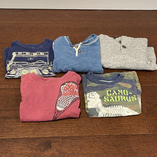 Boys Crewcuts Bundle of Long Sleeve Tops Size 2