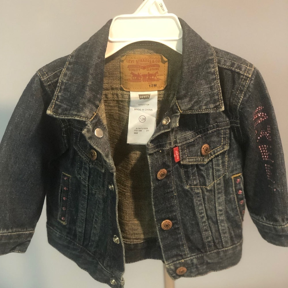 LEVI’S Toddler Jean Jacket Size 12 months