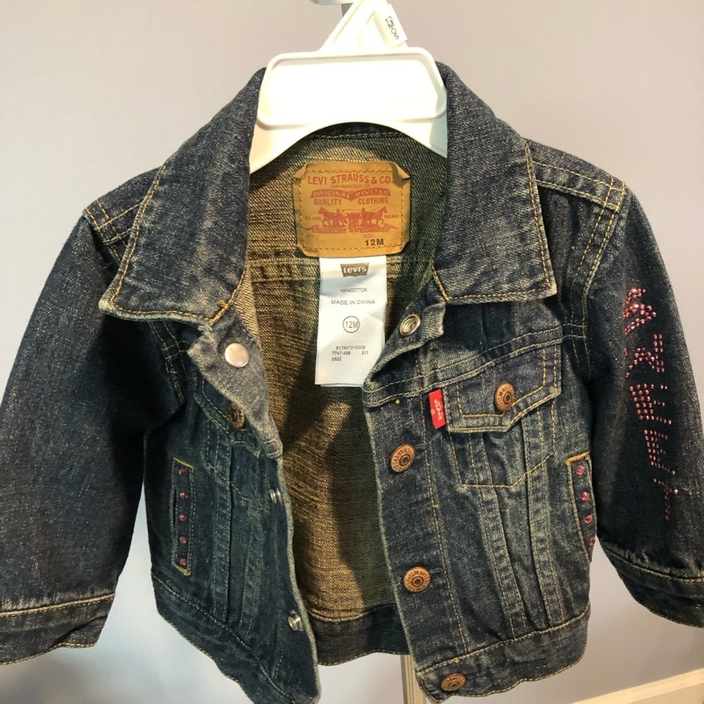 LEVI’S Toddler Jean Jacket Size 12 months