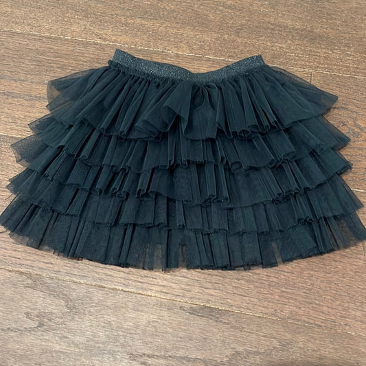 Zara Girls Black Tool Skirt Size 8