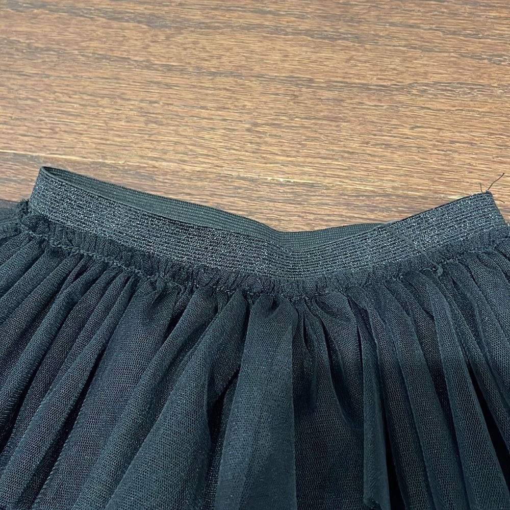 Zara Girls Black Tool Skirt Size 8