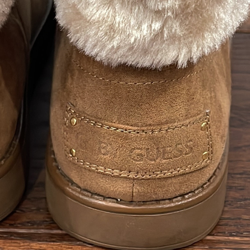 G by Guess Tan Winter Boots Size 9