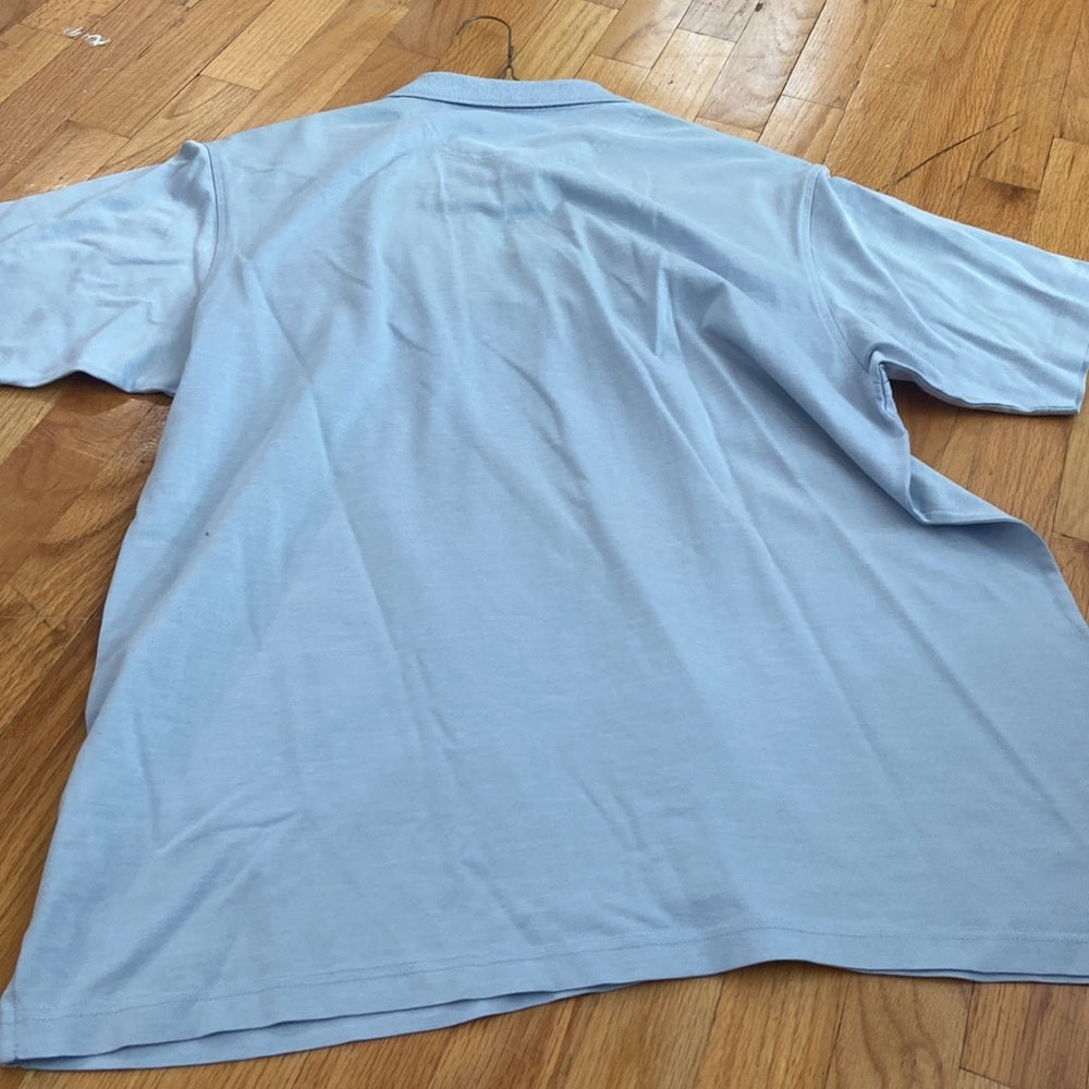 Men’s tricots st Raphael shirt. Light blue. Size XL