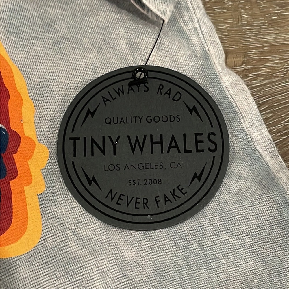 NWT! Tiny Whales “Let’s Roll” Kids Tee - 7