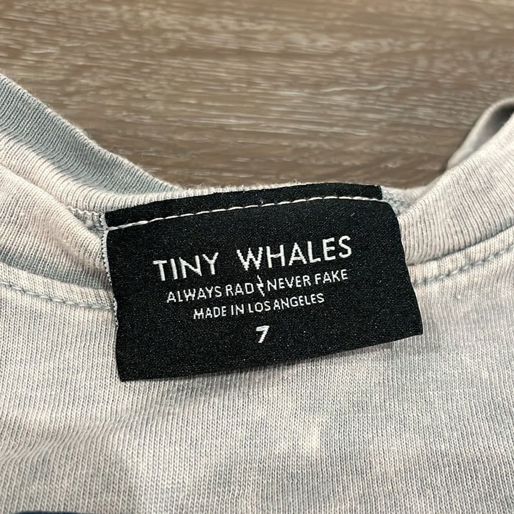 NWT! Tiny Whales “Let’s Roll” Kids Tee - 7