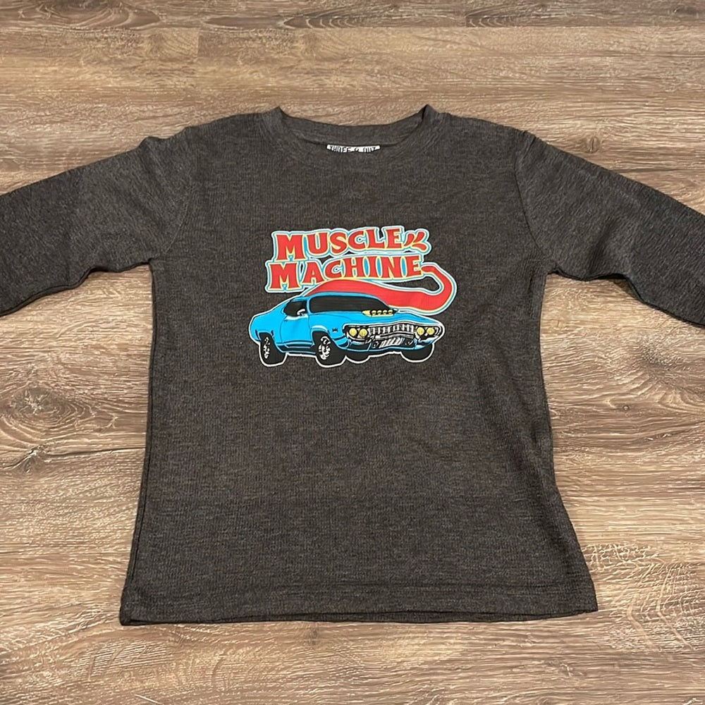 Three & Out “Muscle Machine” Kid’s Long Sleeve - 6