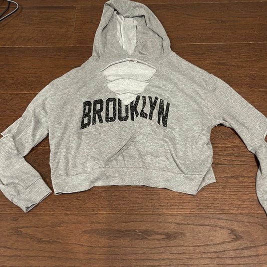 Miss Popular Girls Brooklyn Hooded Sweatshirt Size Medium