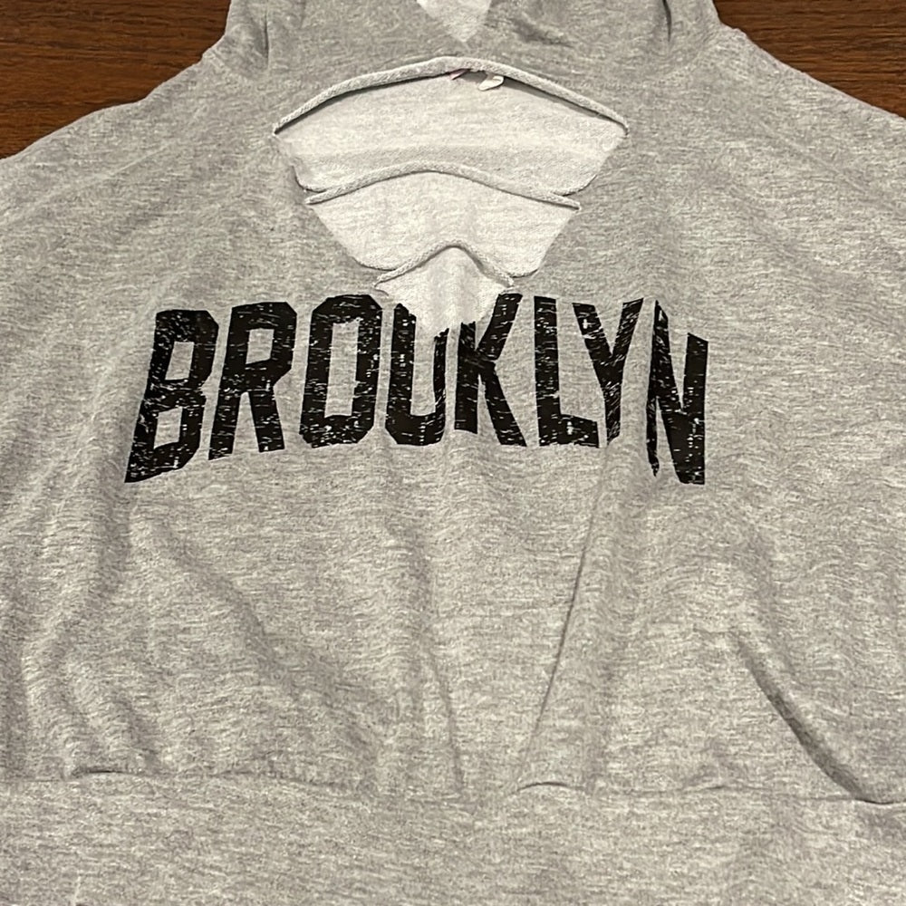 Miss Popular Girls Brooklyn Hooded Sweatshirt Size Medium