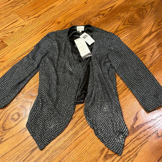 NWT Parker Woman’s Gunmetal Cardigan/Jacket Size XS