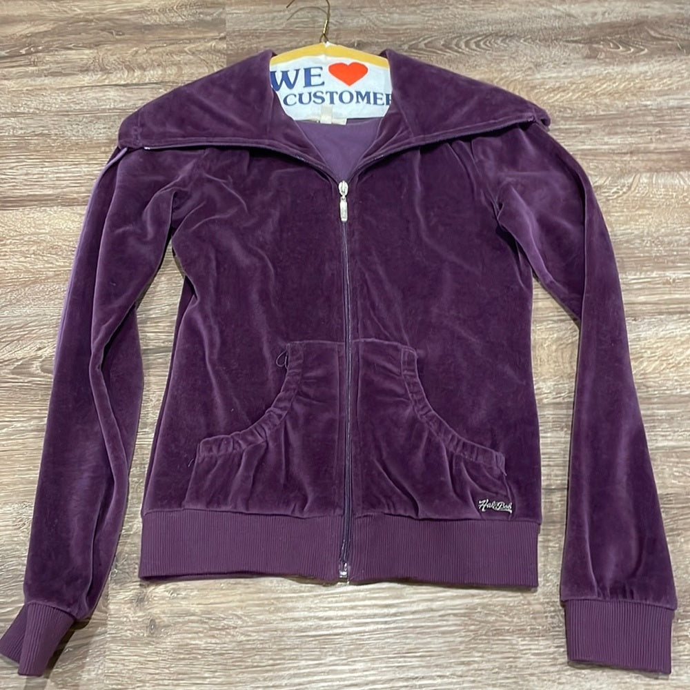 Hali Bob Velvet Zip-Up - XS