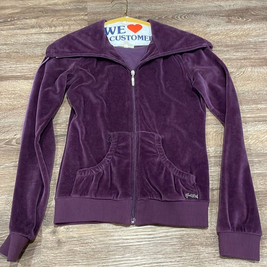 Hali Bob Velvet Zip-Up - XS