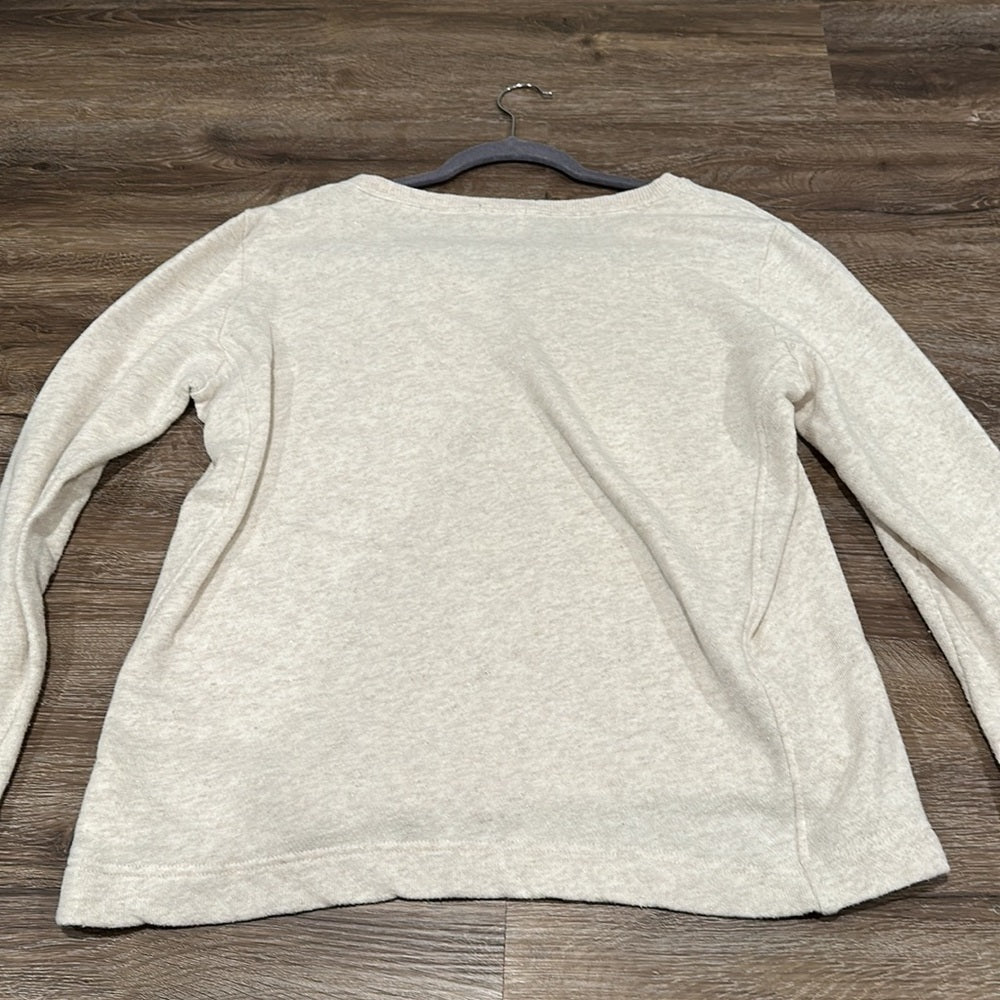 GAP Women’s Sparkly Crewneck - Size XL