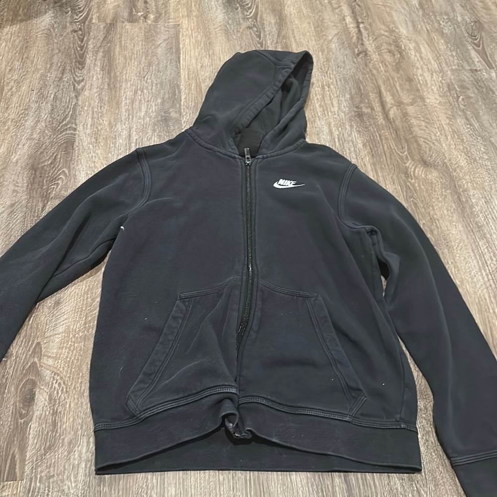 Nike Kid’s Black Zip-Up - Size Large