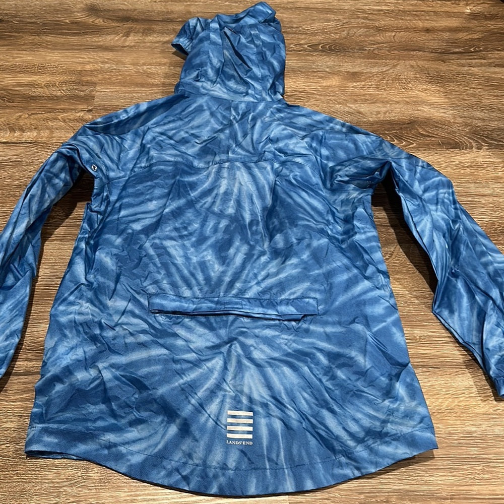 Lands’ End Kid’s Tie-Dye Raincoat - Size Small