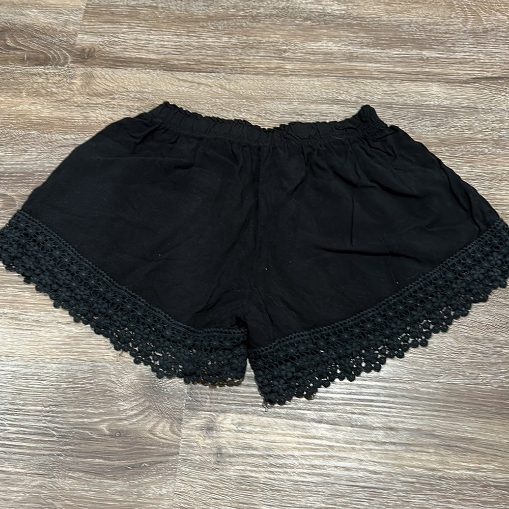 Abercrombie Kids Black Shorts - Size Medium