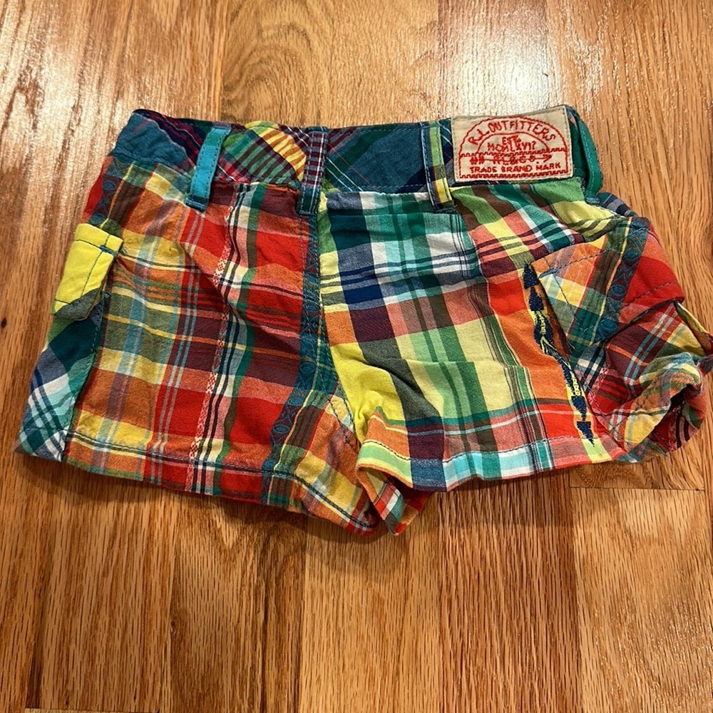 Boys Ralph Lauren Shorts. Size 3-3T. Rainbow with pattern.