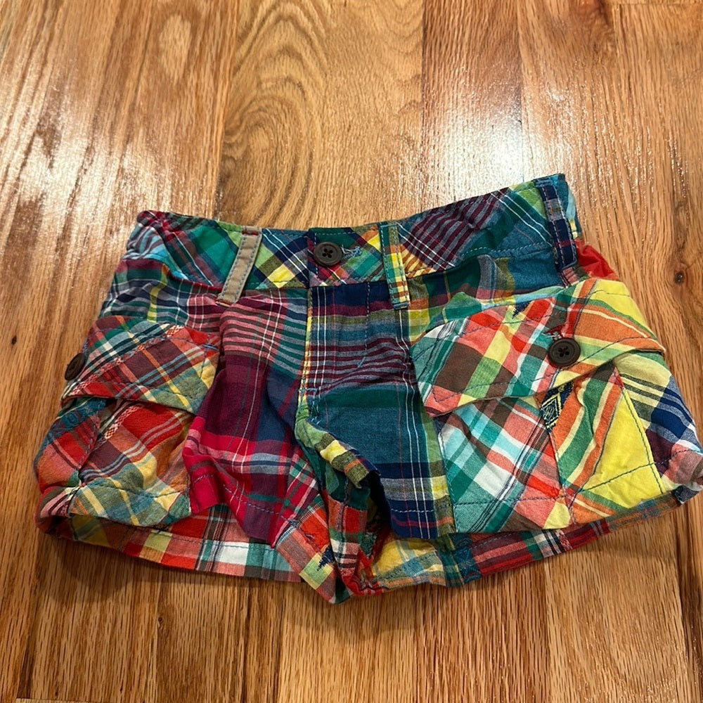 Boys Ralph Lauren Shorts. Size 3-3T. Rainbow with pattern.