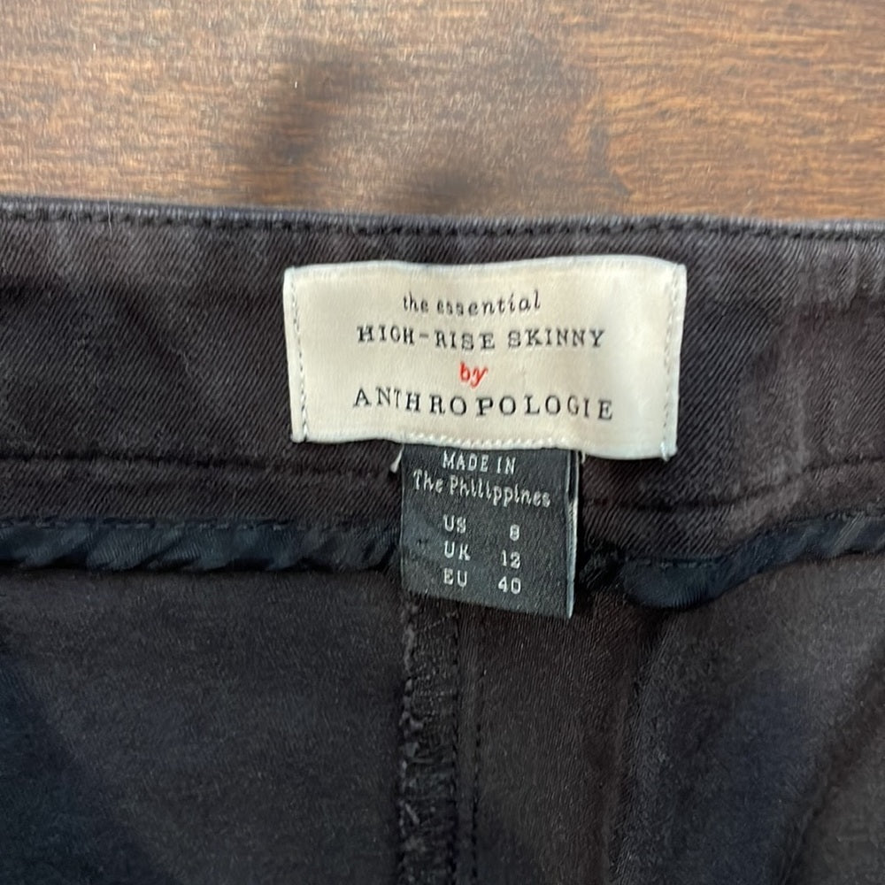 ANTHROPOLOGIE Black Women’s Pants Size 8