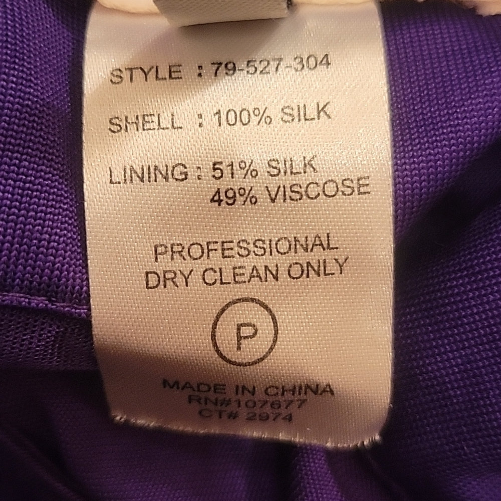 Alice + Olivia Women's Purple Dress Size XS