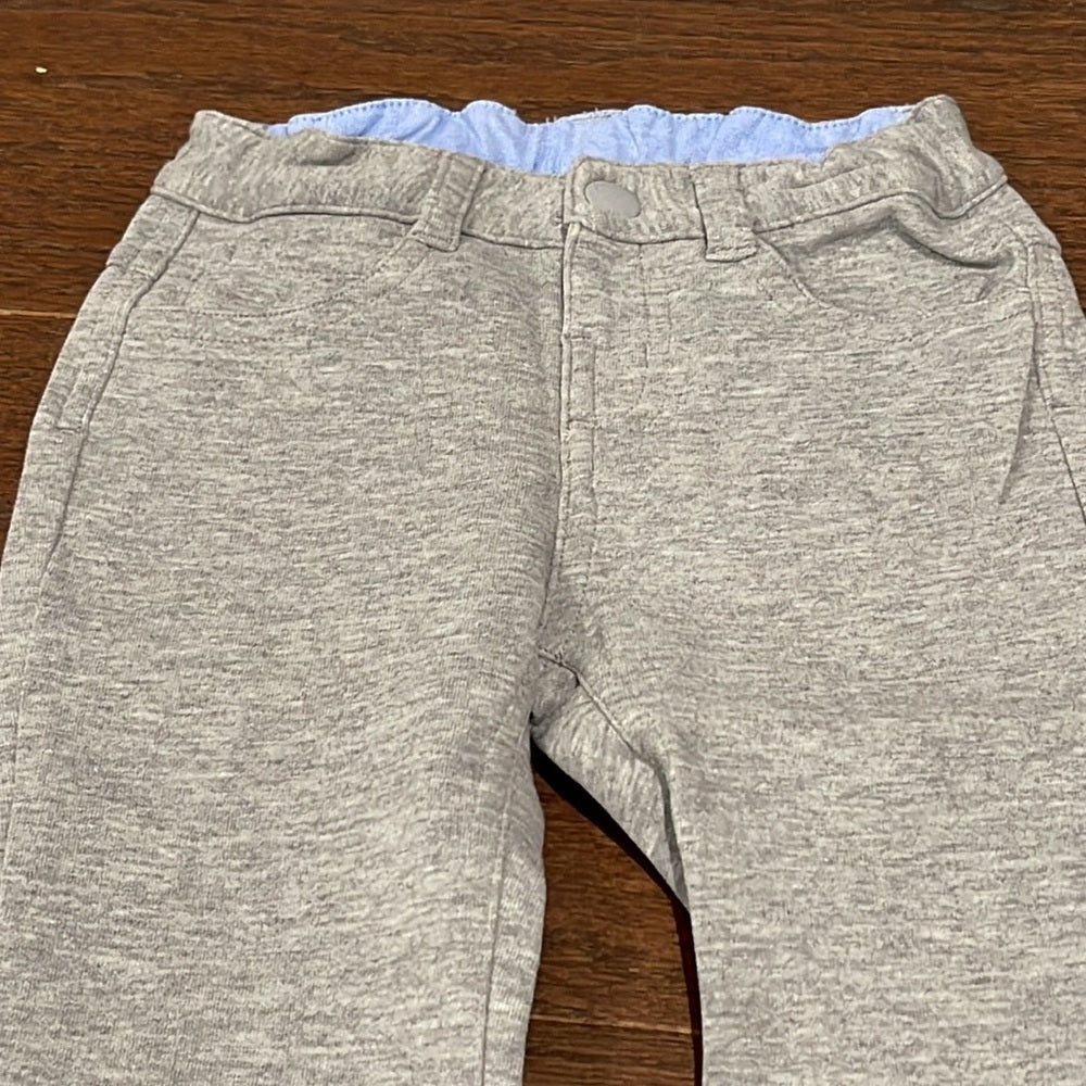 Jacadi Grey Boys Cotton Pants Size 18 months